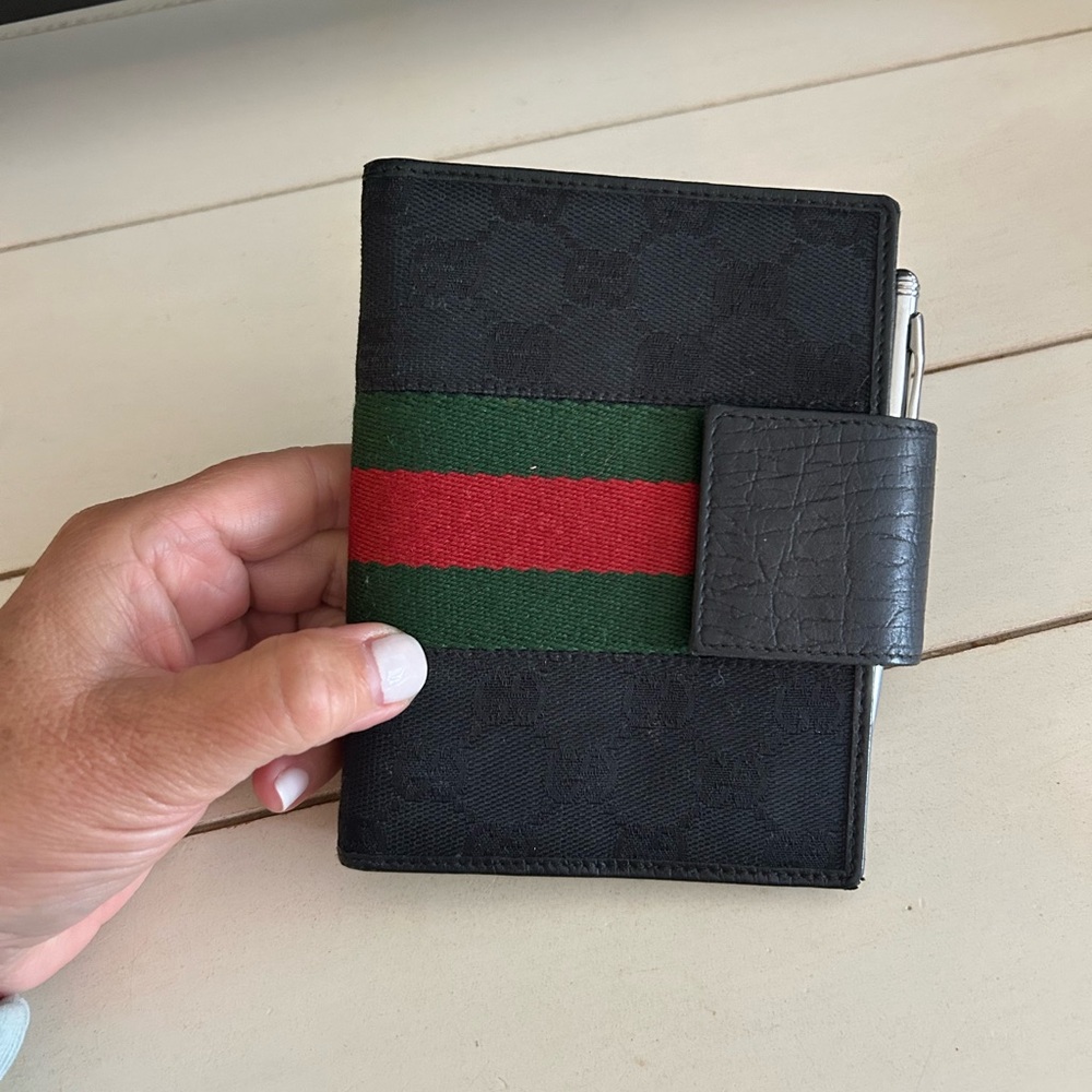 Authentic Gucci Sherry Line Small Agenda